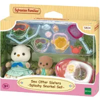 Sylvanian Families Sea Otter Sisters - Splashy Snorkel Set -