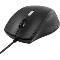 Deltaco optisk mus 3 knapper med skroll, USB