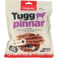 Dogman Tyggepinner med Lam 25-Pakning (313g)