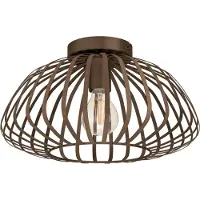 Eglo Taklampe Espinal, børstet bronse, Ø 39 cm, metall E27