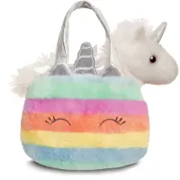 Aurora Fancy Pal Unicorn Bag Kosedyr 21 Cm