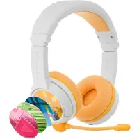 BuddyPhone BuddyPhones School+ - Hodesett - on-ear - kablet - 3,5 mm jakk - gul