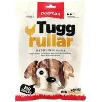 Dogman Tuggrullar Med Kyckling 10p Vit 17,5cm 17,5cm
