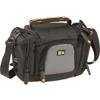 Case Logic Deluxe SLCC2 - Eske for videoopptaker - nylon - svart