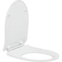 Pressalit Care SOFT CLOSE - toiletsæde m/låg hvid