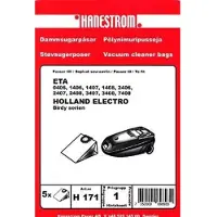 Haneström Støvsugerposer, papir, 5st.
