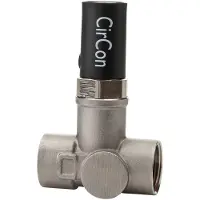 Frese CIRCON Muffe/Muffe DN15, rustfri stål AISI316 inkl. isoleringskappe