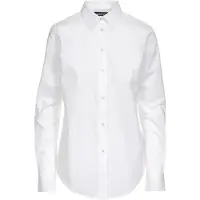 Ralph Lauren for woman. 200684553001 Easy Care Stretch Shirt white (L), Casual, Cotton, Long sleeve