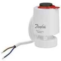 Danfoss TWA-Q 230V NC, 1,2m - TWA-Q, 230V, 5mm, Normalt lukket NC termomotor, 1.2m kabel