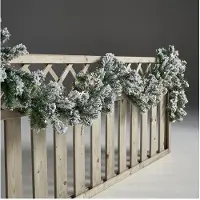 Nordic Winter Artificial garland 270 cm w/snow & lights