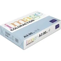 Image Coloraction Kopipapir A3 80g Iceberg Pale Icy Blue 500ark/pkt