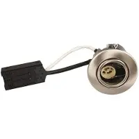 Scan-Products Luna quick install 230v gu10 ip44 ss316 brushed steel round