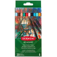 Derwent Tusjpenn Med Fin Spiss 20 Enheter