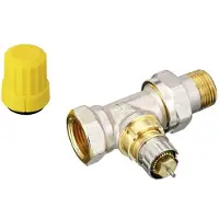 Danfoss RA-U 1/2 ligeløbende ventil, til Fremløbs montering