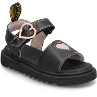 Dr. Martens Sandaler - Marlowe Hearts J - Black/Powder Rosa - - 30 - Sandals