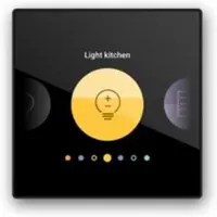 Niko Digital kontrolldisplay 24 V svart