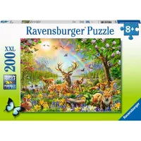 Ravensburger Puslespill - 200 Brikker - Deer - - OneSize - Puslespill