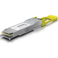 Ubiquiti UniFi - QSFP28-sender-/mottakerenhet - 100GbE - 100GBase-PSM4 - MPO-12/APC-enkeltmodus - opp til 2 km - 1310 (TX) / 1310 (RX) nm