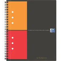 Oxford Notesbog Activebook Oxford International A5+ kvadreret med 80 blade (stk.)
