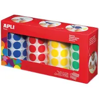 APLI Runde Skoleklistremerker Ø 20mm
