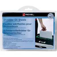 Rexel shredder oil sheets (12)