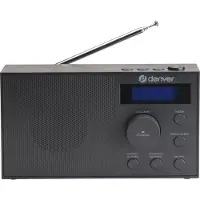 Denver Bordradio DAB-51B DAB+, DAB, FM Vækkefunktion Sort