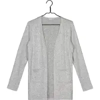 Name it Cardigan - Strikk - Noos - NkfVicti - Grey Melange - - 13-14 år (158-164) - Cardigan