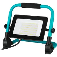 Eglo Avelar utendørs LED-spot, svart/turkis, bredde 31 cm, metall