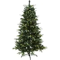NSH Nordic Winter VIGA kunstig juletre 140 x 96 cm PE/PVC LED
