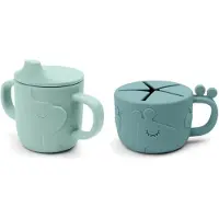 Done by Deer Friends Spout/snack Set Deer Kopp