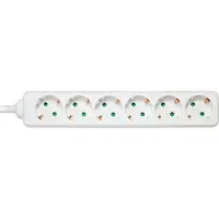 Deltaco GT-0600 Power Strip - 1.5 m