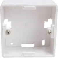 Triax Box for Wall Outlets White
