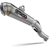 Gpr Exhaust Systems Powercone Evo Zontes 350 X1 22-23 Ref:e5.z.11.pcev Stainless Steel Homologert Slip On Lyddemper