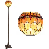 Clayre & Eef Niley - gulvlampe i tiffanystil
