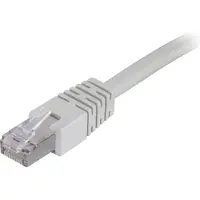 Deltaco F/UTP Cat6 patchkabel, LSZH, 50m, grå