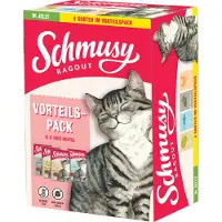 Schmusy Ragout i gele Mix - 24 x 100 g