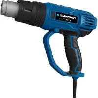 Blaupunkt HG2010, Varmluftspistol, Pistolhåndtak, Sort, Blå, 500 l/min, 600 °C, 300 l/min