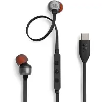 JBL Tune 310C Pure Bass USB-C hodetelefoner med innvendige ører - svart