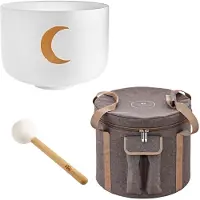 Meinl Planetary Tuned Crystal 12" Singing Bowl Set Synodic Moon
