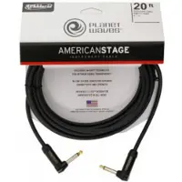 Planet Waves American Stage Instrument Cable R/Angled 20