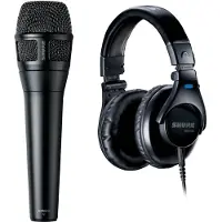 Shure Nexadyne Dynamic Supercardioid Handheld Microphone Black - Nearly New