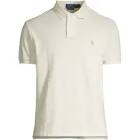 Ralph Lauren for man. 710680784372 The iconic off-white piqué polo (XXL), Casual, Cotton, Short sleeve