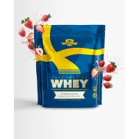 PureSwe 2 x Myseprotein – Whey, 1 kg, Klassisk Jordbær – Whey protein, Proteinpulver