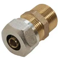 Roth overgang 15 mm x 34 nippel rødgods