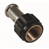 HENCO INDUSTRIES NV Henco pres kobling PVDF pres/indvendig gevind 50 mm x 1 1/2