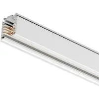 Global 3-fase skinne Noa utenpåliggende 100 cm, hvit