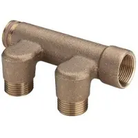 Viega Distributor pipe 3/4" - 3 gunmetal