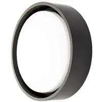 SG ARMATUREN Væg-/Loft Frame Round Maxi LED 23W 3000K, 2280 lm, grafit, IP65