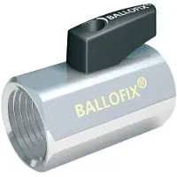 Broen Ballofix 1/2 muffe/muffe med håndtag