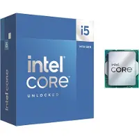 Intel | Core i5-14600K - 14-kjerner - 3,5 GHz (opptil 5,3 GHz turbo) - LGA1700-sokkel - UHD-grafikk | Boks (uten kjøler)